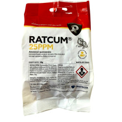 ΠΟΝΤΙΚΟΦΑΡΜΑΚΟ RATCUM 25ppm BLOCK 150g (15 κύβοι χ10g) Protecta