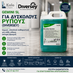 GEMINI 5L ΓΙΑ ΔΥΣΚΟΛΟΥΣ ΡΥΠΟΥΣ (Diversey)