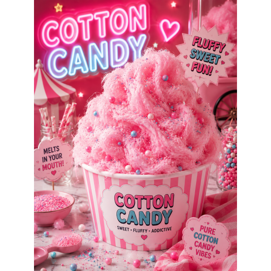 ΕΣΣΑΝΣ COTTON CANDY (''ΜΑΛΛΙ ΤΗΣ ΓΡΙΑΣ'')