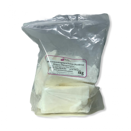 ΦΟΙΝΙΚΟΠΥΡΗΝΕΛΑΙΟ 1 kg ραφινέ (Refined bleached deodorized Palm Kernel oil)
