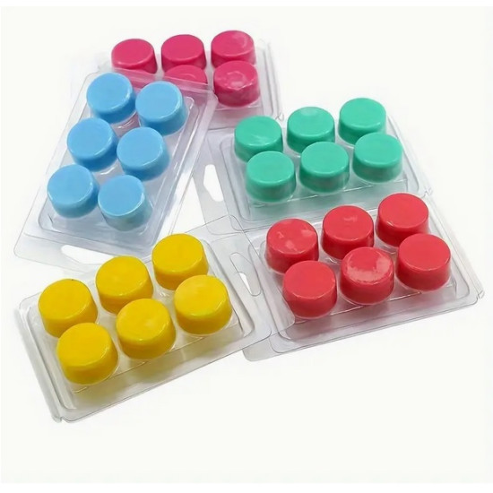 ΠΛΑΣΤΙΚΟ ΔΙΑΦΑΝΟ ΚΑΛΟΥΠΙ ΓΙΑ WAX MELTS 6 ΣΤΡΟΓΓΥΛΑ