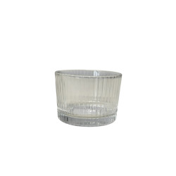 ΠΟΤΗΡΙ ΓΥΑΛΙΝΟ ΔΙΑΦΑΝΟ  GRANDE MINI ΡΙΓΕ 200ml Φ80x57