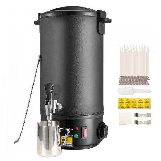 ΗΛΕΚΤΡΙΚΟ WAX MELTER 10L VEVOR ΓΙΑ ΚΑΤΑΣΚΕΥΗ ΚΕΡΙΩΝ  (30°C-110°C)