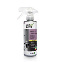 SHINE & CLEAN INOX 350ml (ΚΑΘΑΡΙΣΤΙΚΟ & ΓΥΑΛΙΣΤΙΚΟ ΓΙΑ ΑΝΟΞΕΙΔΩΤΕΣ ΕΠΙΦΑΝΕΙΕΣ) NEWLINE