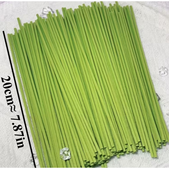 FIBER Sticks πράσινα για Reed Diffuser 20cm (10 τεμ)