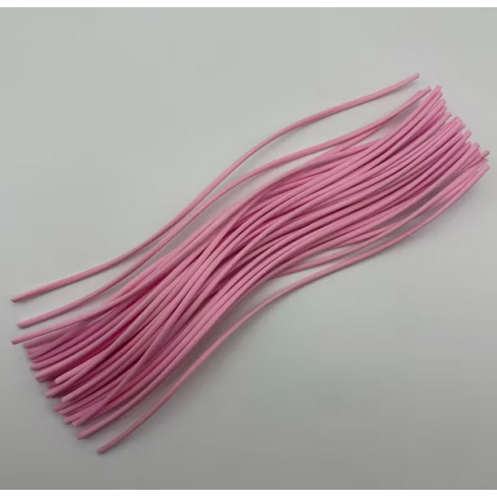 FIBER Sticks κυματιστά ροζ για Reed Diffuser 26cm (10 τεμ)
